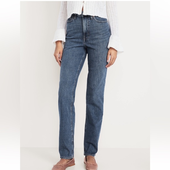 Old Navy Denim - NWT Old Navy Extra High Rise Straight Secret Smooth Pockets Jeans, Size 12
